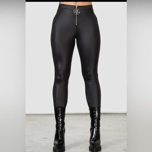 Killstar Sin With Me Disco Leggings